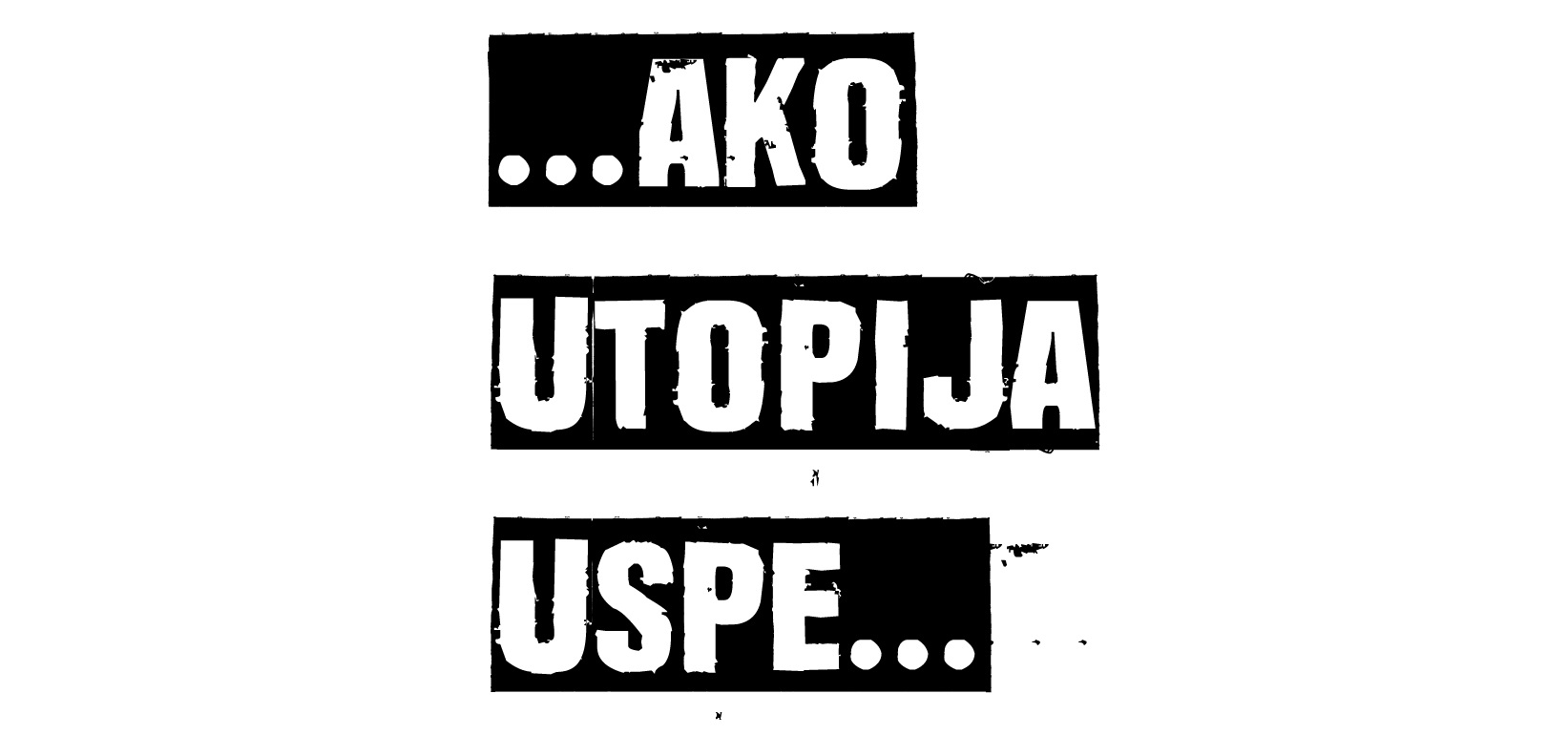 Plakat Utopija