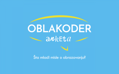 Oblakoder anketa: Mladi i obrazovanje