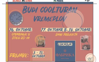 Projekat Budi Coolturan od 16. oktobra u Fabrici