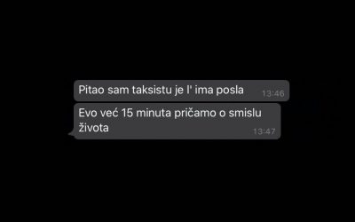 Koordinantni sistem konfuzije: Prijatelji taksisti