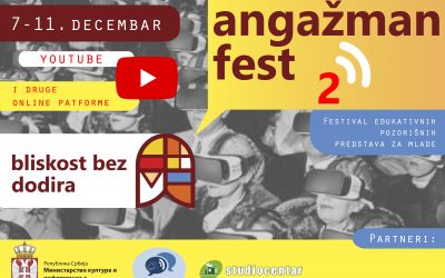 Drugi Angažman Fest od 7. do 11. decembra – u virtuelnom svetu