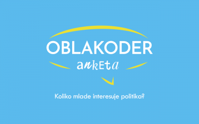 Oblakoder anketa: Mladi i politička participacija
