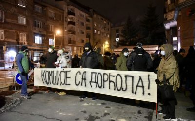 Komšije sa Dorćola – udruženje građana protiv netransparentnih radova