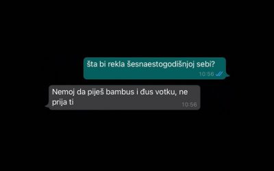 Koordinantni sistem konfuzije: Pismo šesnaestogodišnjoj sebi