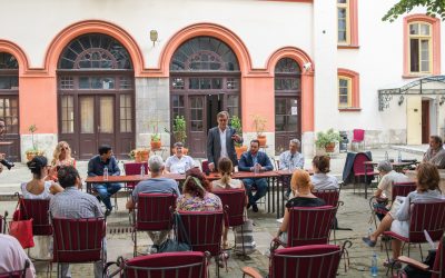 Teatrijum u dvorištu Kapetan Mišinog zdanja