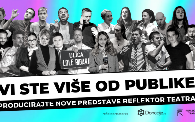 Reflektor teatar poručuje: Vi ste više od publike