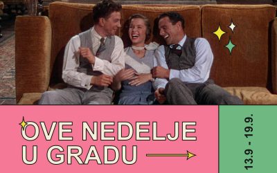 Kulturna dešavanja u gradu / 13 – 19. septembar/