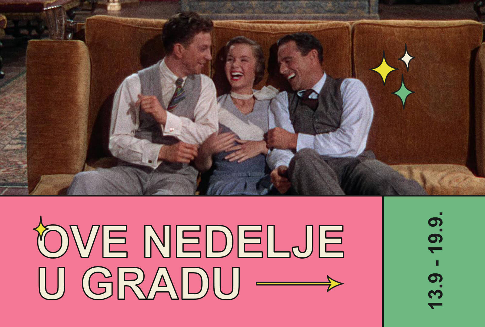 Ove nedelje u gradu COVER SAJT