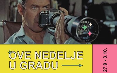 Kulturna dešavanja u gradu / 27. septembar – 3. oktobar/