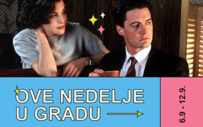 Kulturna dešavanja u gradu / 6 – 12. septembar/