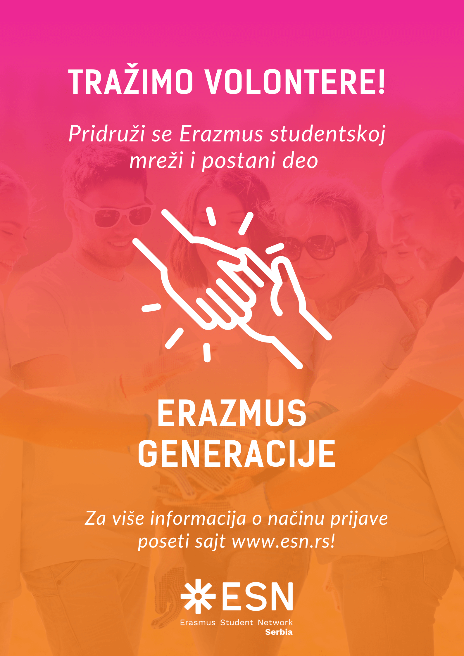 ESN BelUPgrade Regrutacija – Poster (1)