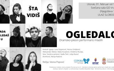Ogledalo – dramsko – plesni performans mladih