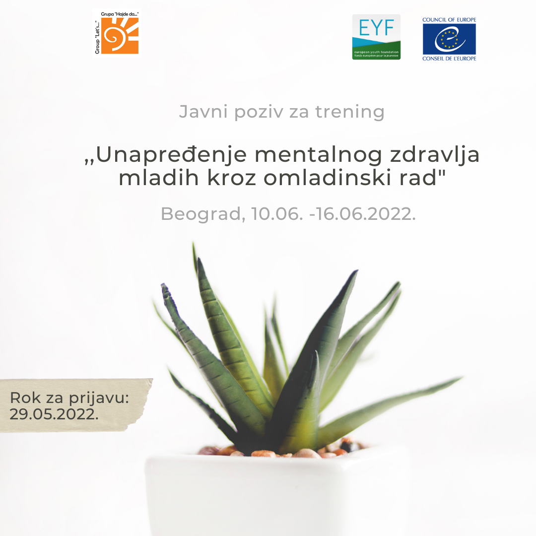 Vizual_Unapređenje mentalnog zdravlja mladih kroz omladinski rad