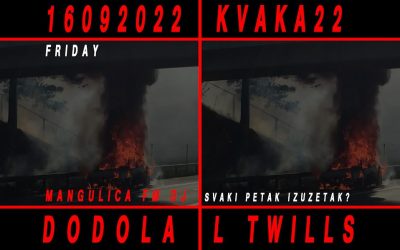 Ovog petka u Kvaki 22 nastupiće L Twills i Dodola uz muzičku podršku Dj Mangulice FM