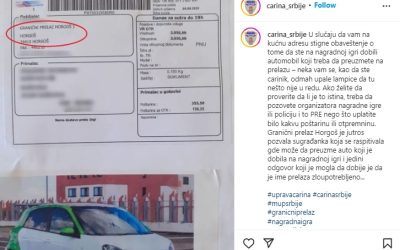 Uprava carine i lažna nagradna igra – jeste li za Smart ili Ladu Nivu?