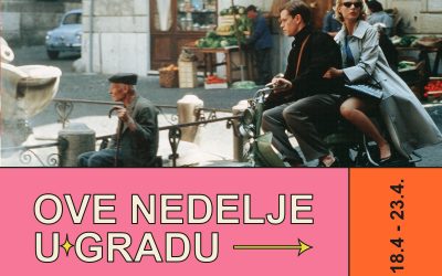 Kulturna dešavanja u gradu / 18.4 – 23.4/