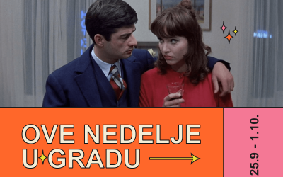 Kulturna dešavanja u gradu /25.9 – 1.10/