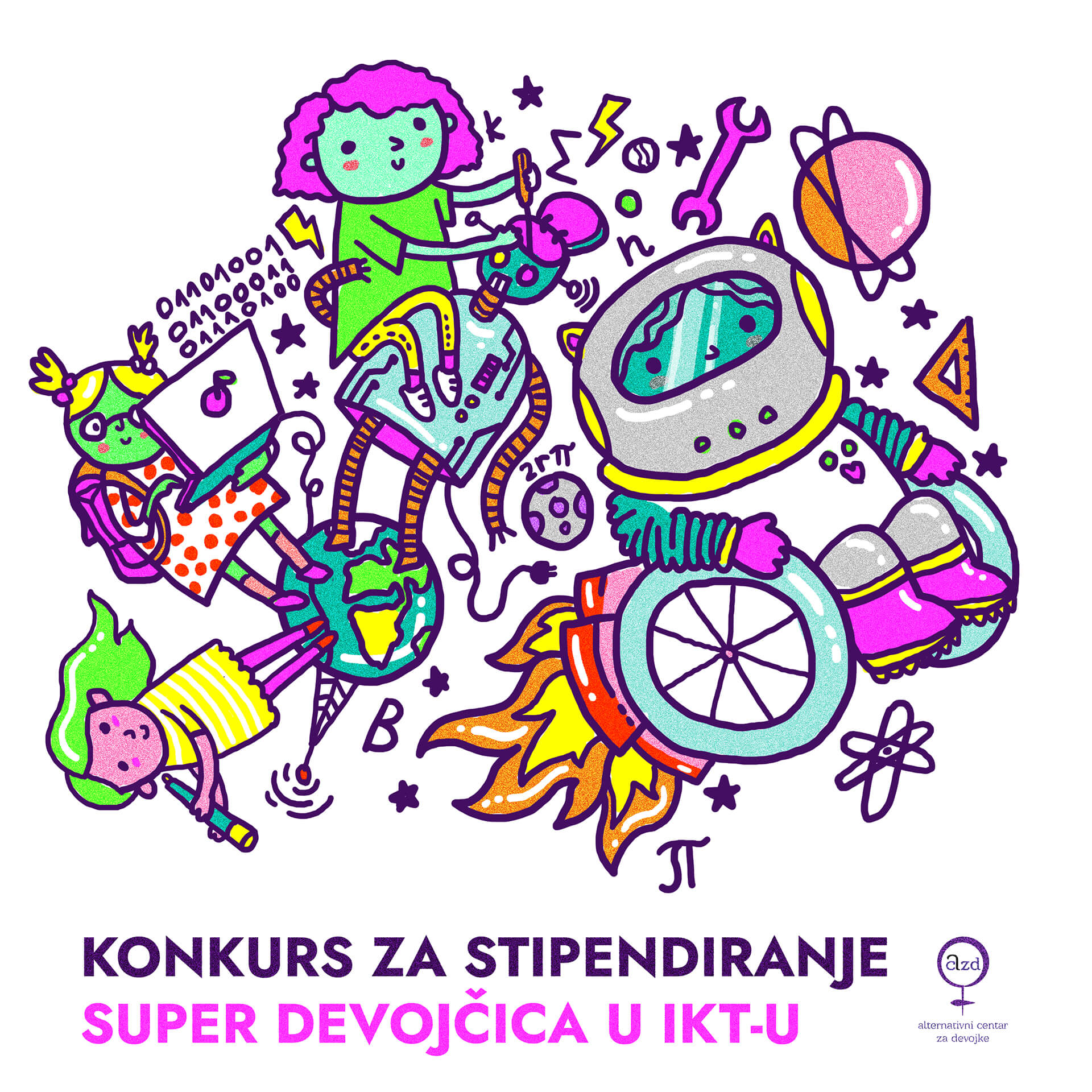 Otvoren je konkurs za stipendiranje Super devojčica u IKT-u