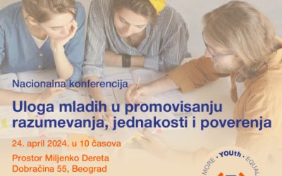 Uloga mladih u promovisanju razumevanja, jednakosti i poverenja