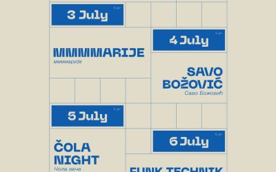 Muzički program 12. Bašta Festa u znaku domaće klupske scene