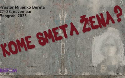 Konferencija Kome smeta žena u prostoru Miljenko Dereta